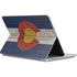 Colorado Flag Dark Wood Surface Laptop Studio Skin